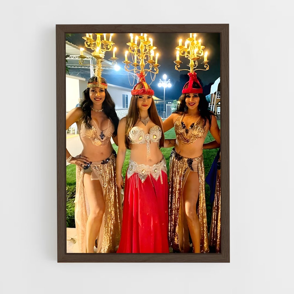 Poster Cairo international headpieces – affiche Danse (vue 5)
